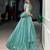 Sea Green Beaded Embroidered Gold Coin Lehenga Choli