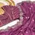 Lavender Color Embroidery Front & Back With sleeves With Heavy Original Mirror Georgette Saree