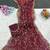 Wine Color Sequence Emrodairy Work Satin Saree