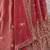 Glorious Dusty Pink Hand Work Silk Engagement Wear Lehenga Choli