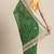 Green Bandhani Printed Gota Patti Work Georgette Saree