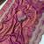 Pink Color Multi Emrodairy Work  Satin Saree