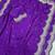 Purple Color Multi Emrodairy Work  Satin Saree