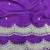 Purple Color Multi Emrodairy Work  Satin Saree
