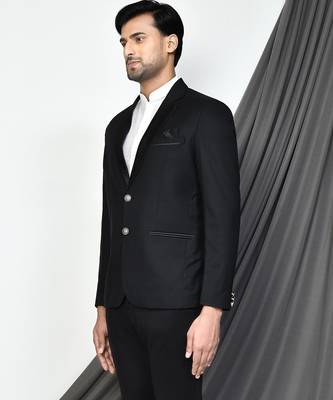 Black colour men's coat 2