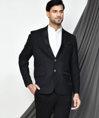 Black colour men's coat 4