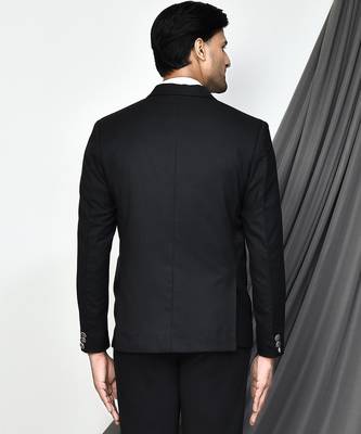 Black colour men's coat 5