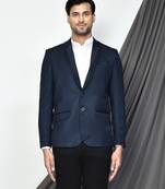 N blue colour men's coat