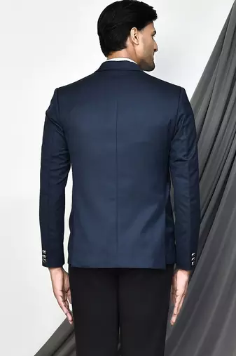 Blue colour men's coat