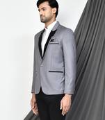 Grey colour men's coat