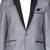 Grey colour men's coat