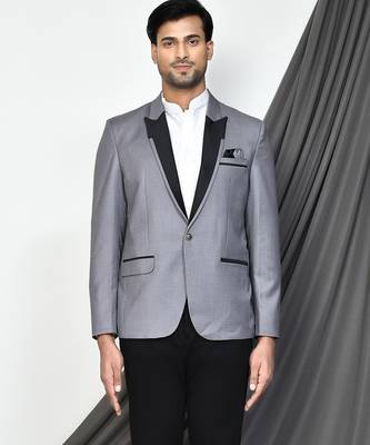 Grey colour men's coat 4