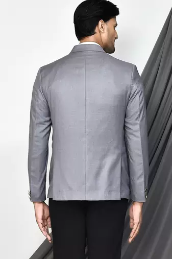 Grey colour men's coat