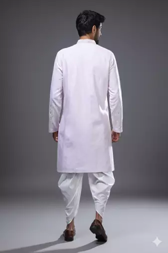 Powder pink silk straight embroidery, mirror pink silk embroidery, mirrors floral and work kurta set