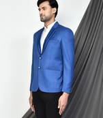 Blue colour men's coat