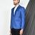 Blue colour men's coat