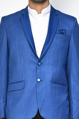 Blue colour men's coat 2