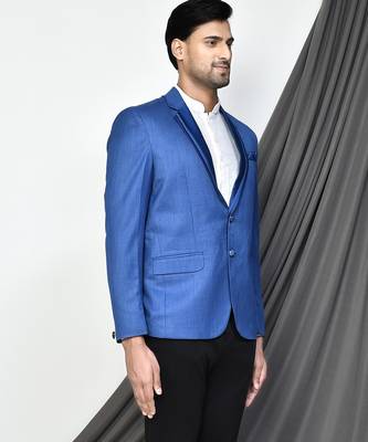 Blue colour men's coat 3