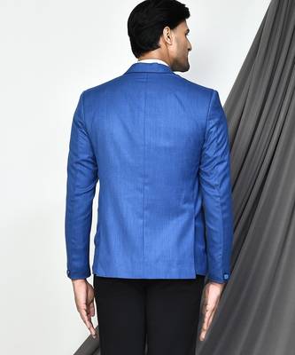 Blue colour men's coat 5