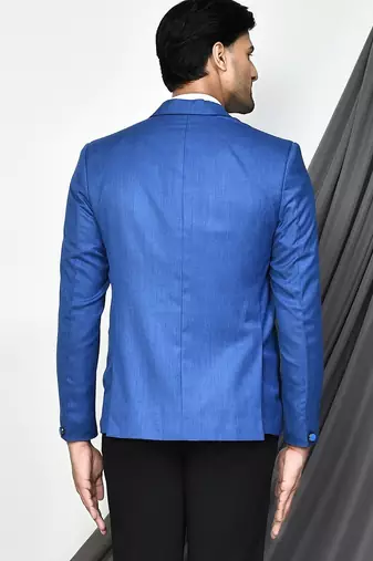 Blue colour men's coat