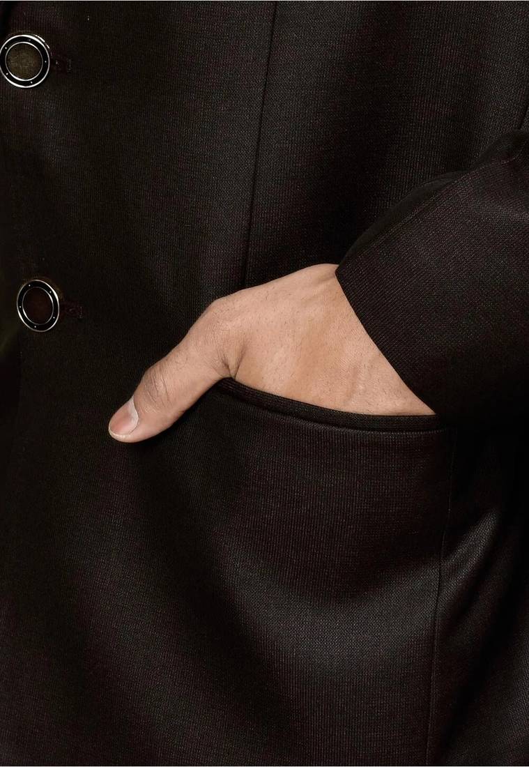 Burgundy colour men's coat