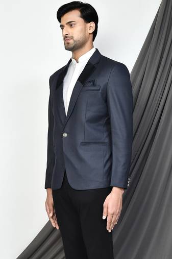 D grey colour men's coat