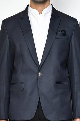 D grey colour men's coat 2