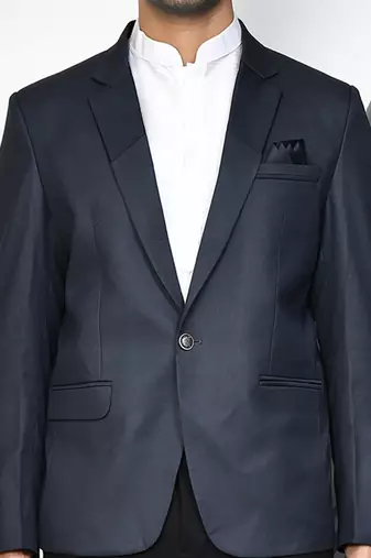 D grey colour men's coat