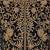 Black art silk straight embroidery with handwork sherwani for men's