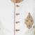 Cream art silk straight handwork sherwani for men's
