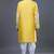 Yellow silk straight embroidery, mirror yellow silk embroidery, mirrors floral and work kurta pant set