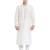 Cream art silk straight embroidery kurta for men's