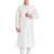 Cream art silk straight embroidery kurta for men's