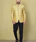 Gold colour men's coat