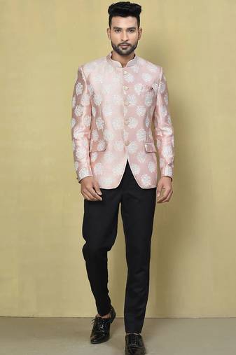 Rose gold colour men's coat