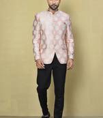 Rose gold colour men's coat