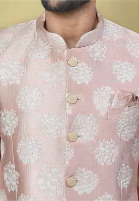 Rose gold colour men's coat 2