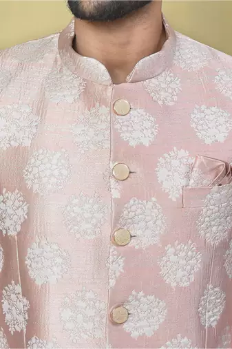 Rose gold colour men's coat