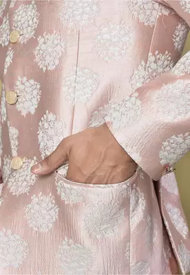 Rose gold colour men's coat 3