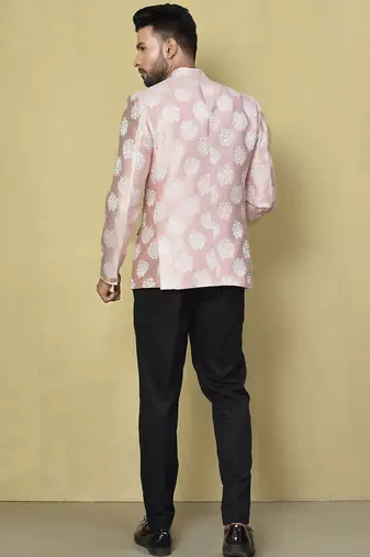 Rose gold colour men's coat