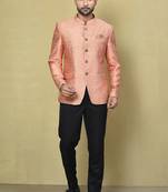 Peach colour men's coat