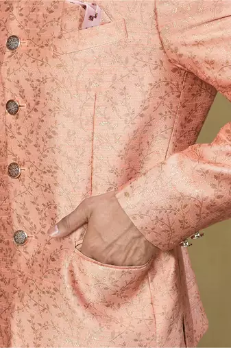 Peach colour men's coat