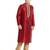 Maroon art silk straight embroidery kurta for men's
