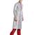 Grey art silk straight stitched kurta for men's