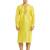 Yellow art silk straight embroidery kurta for men's