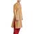 Chiku art silk straight stitched kurta for men's