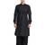 Black coton straight plain pathani for men's