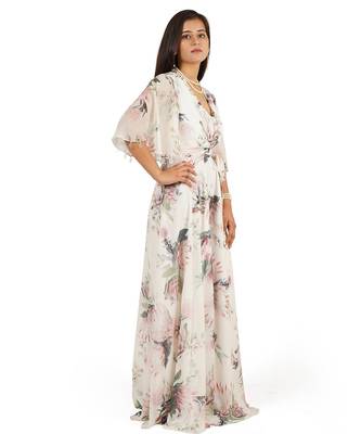 Flower digital printed jump suit 3