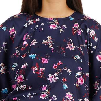 Blue kaftan top 2