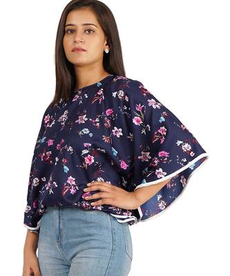 Blue kaftan top 4